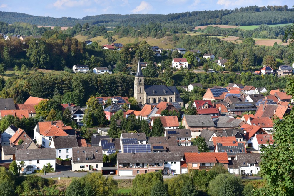 Blick auf Westheim