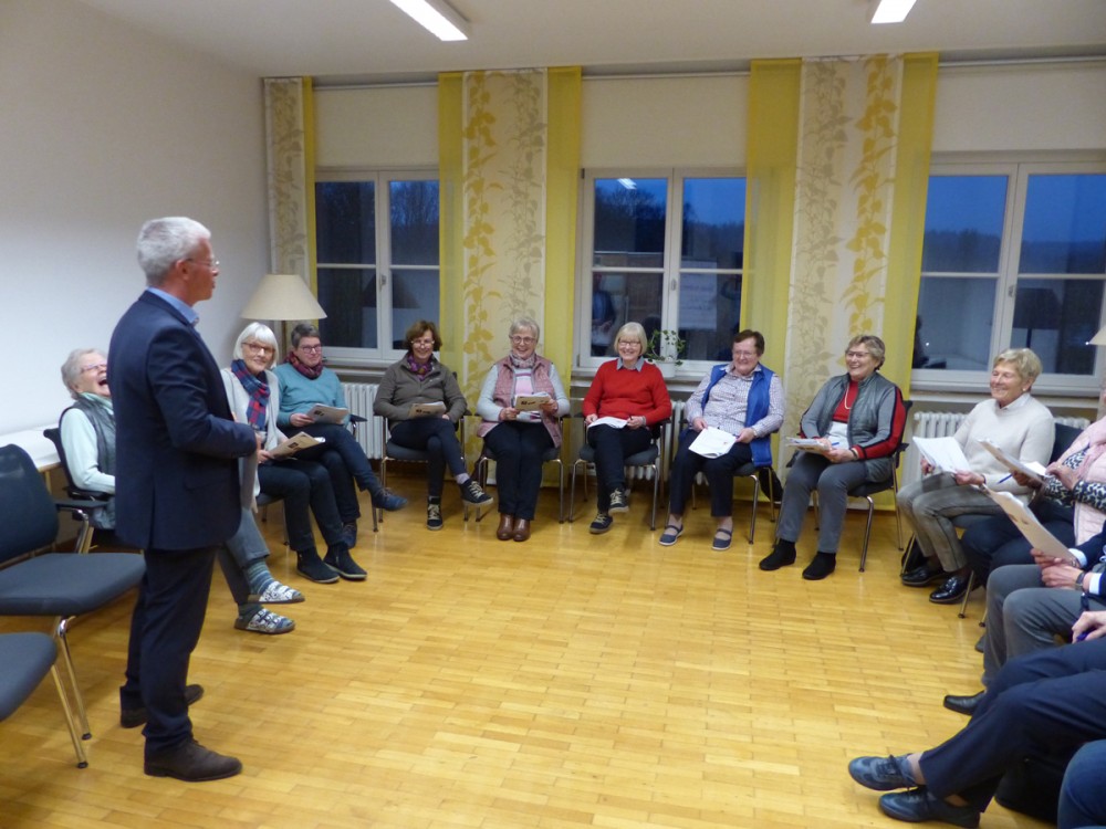 Neue Anregungen im Rhetorik-Workshop mit Bernd Reiling