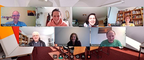 Online Videokonferenz im pädagogischen Team Online Videokonferenz im pädagogischen Team