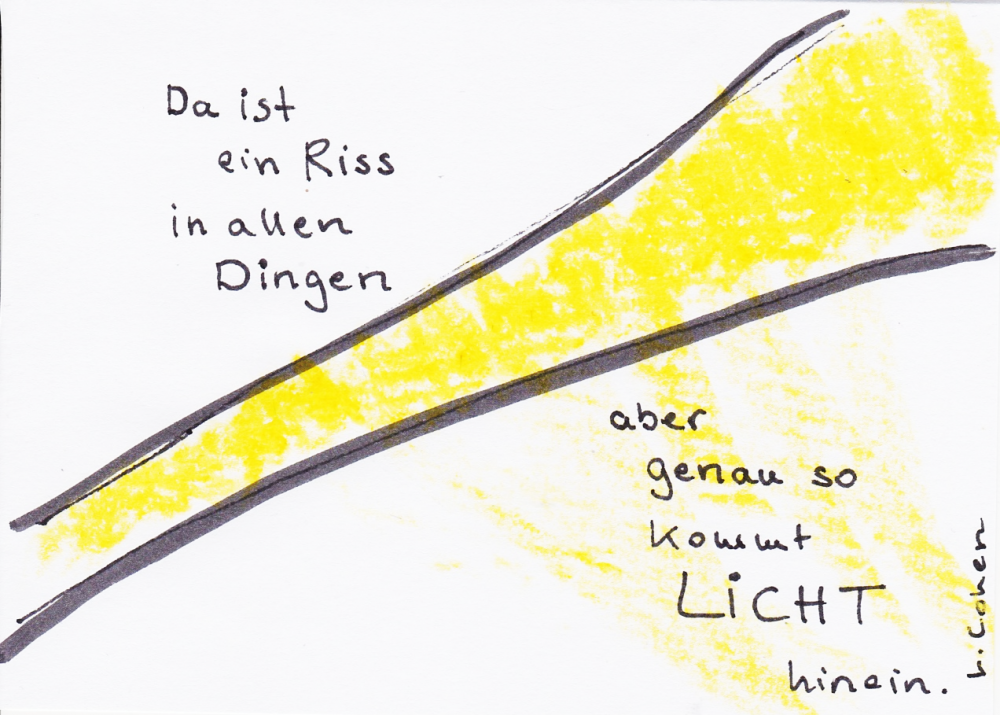 Das ist ein Riss in allen Dingen. Das ist ein Riss in allen Dingen.