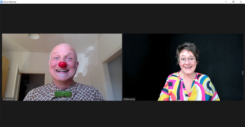 Anne Schwede und Jörg Hunold laden zum Clown-Workshop ein: Erleben Sie sich selbst mit roter Nase