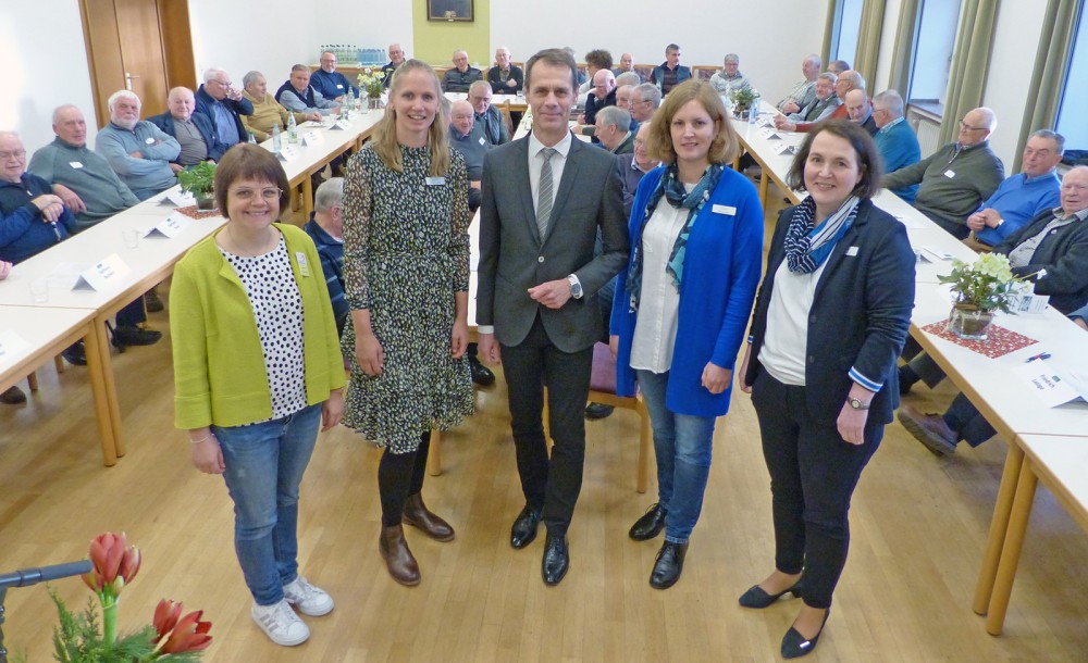 Staatssekretär Dr. Martin Berges ist in Hardehausen ein guter Bekannter.