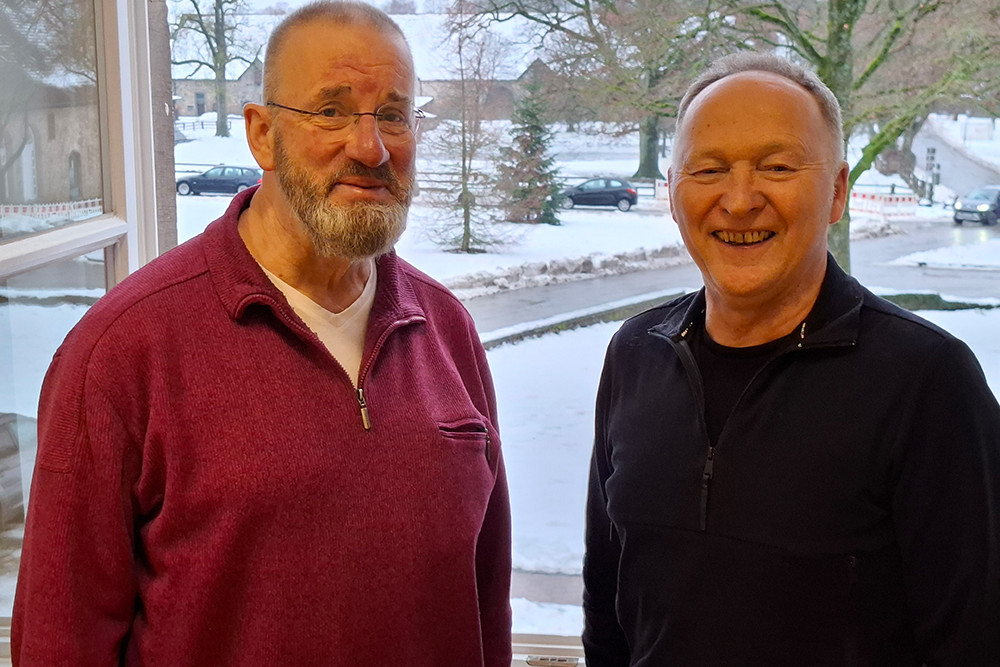 Gerald Kurze und Bernhard Eder, zwei Protagonisten des Projekts