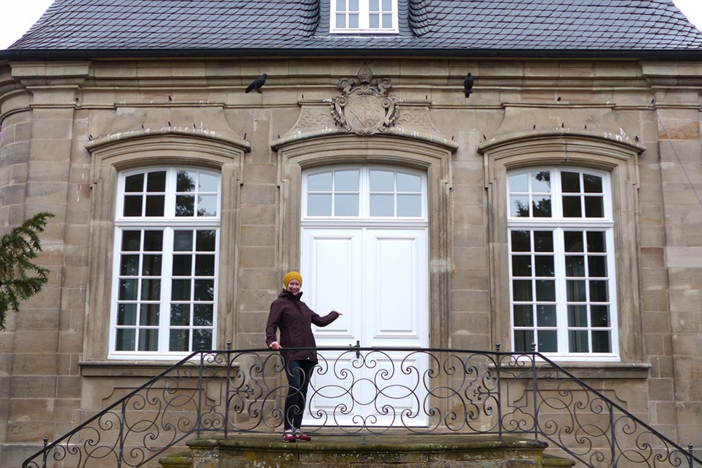 Der Lieblingsplatz von Tasja Hellwig: das Gartenhaus im Norden der Klosteranlage