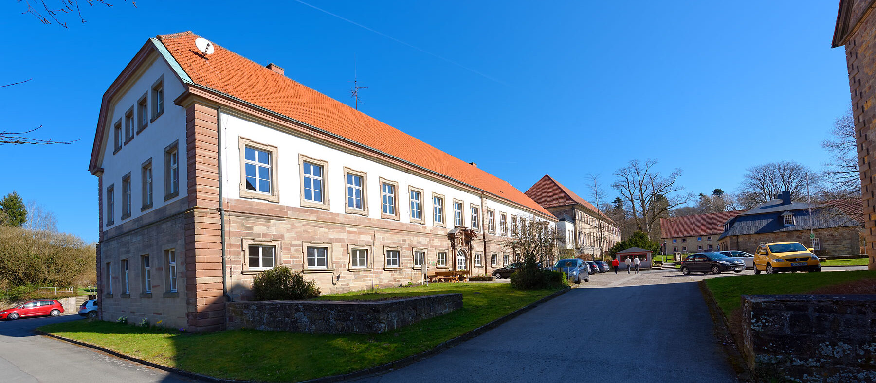 Kloster Hardehausen Seitenansicht.