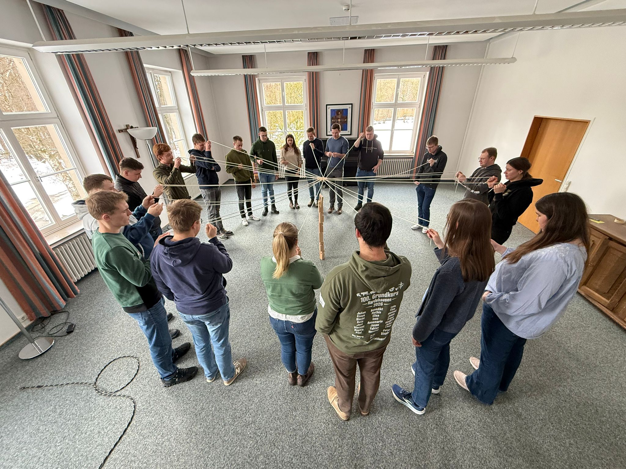 Teamübung Turmbau